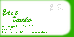 edit damko business card